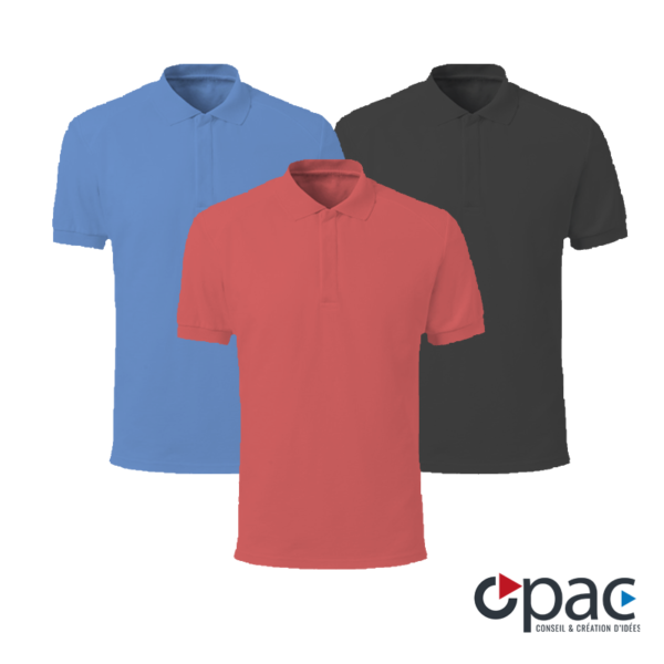 polo personnalisé couleurs
